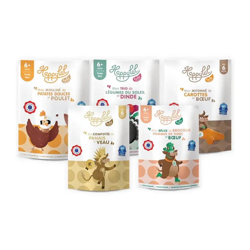 Box 6 mois 5 repas - 6m+- HAPPYLAL-1