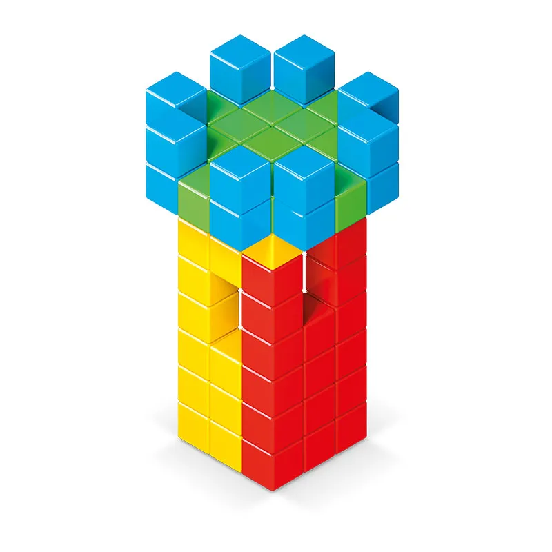 64 Cubes magnét. Green - 12m+-9