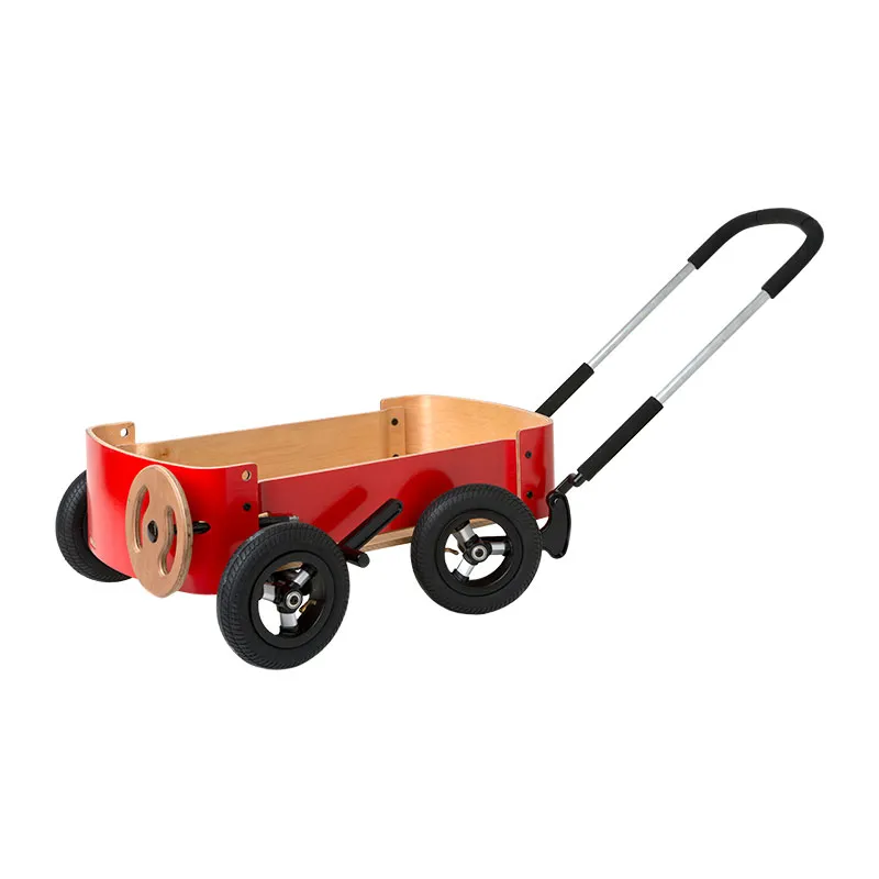 Chariot 3en1 Wagon Rouge - 12m+-1