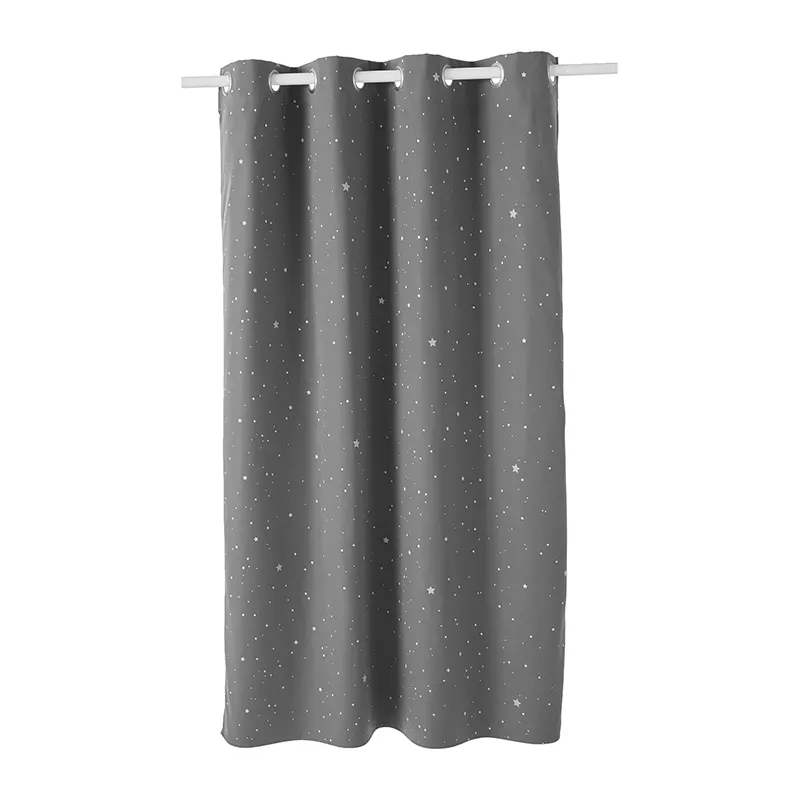 Rideau occultant phosphorescent - Gris - 2 tailles dispo-0