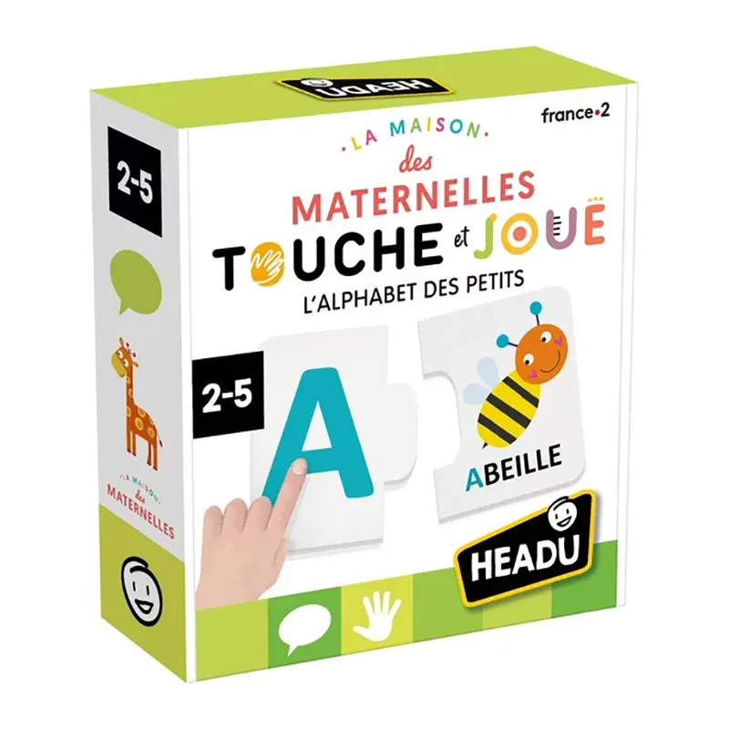 Jeu touche et joue L'alphabet des petits - 24m+-0