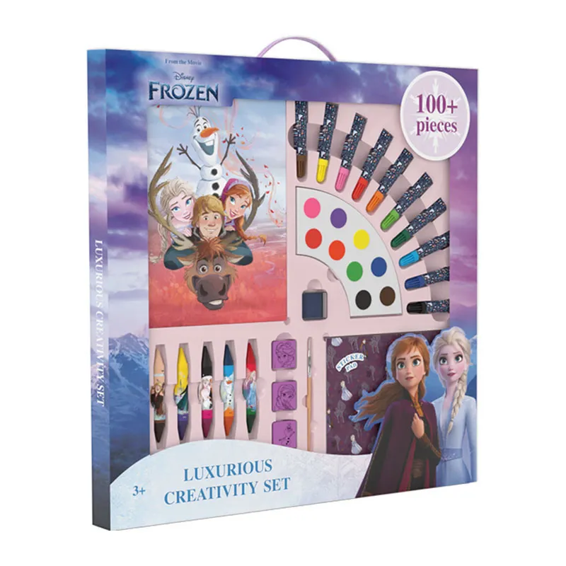Kit créatif Reine des Neiges 100pcs - 36m+-0