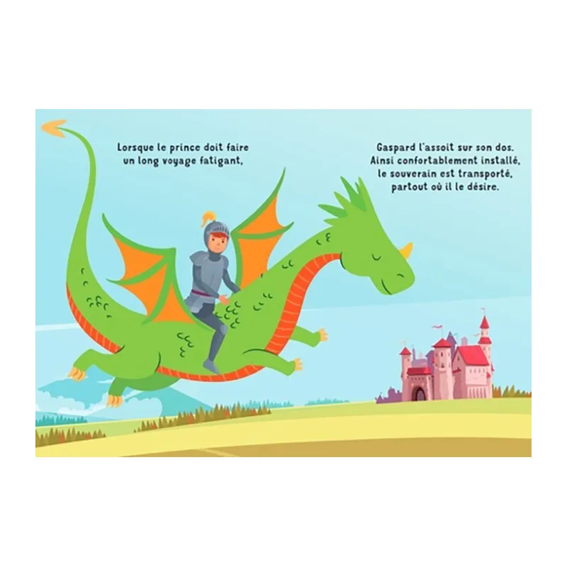 Livre + puzzle 3D Le dragon - 5+-4