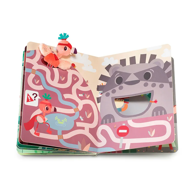 Livre labyrinthe Wonder Anaïs le flamant rose - 24m+-13