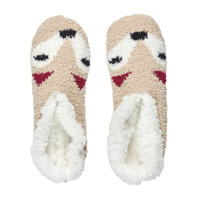 Bottines Chaussons Sherpa Aléat. - 27x10x5cm-0