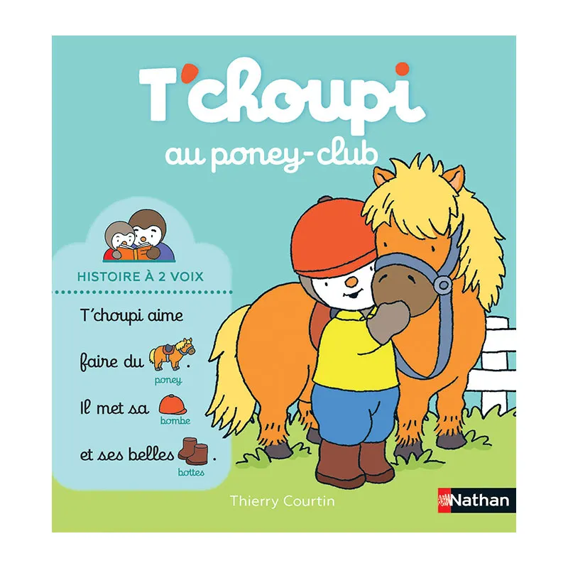 T'Choupi au poney club Histoire à 2 voix - 24m+-0