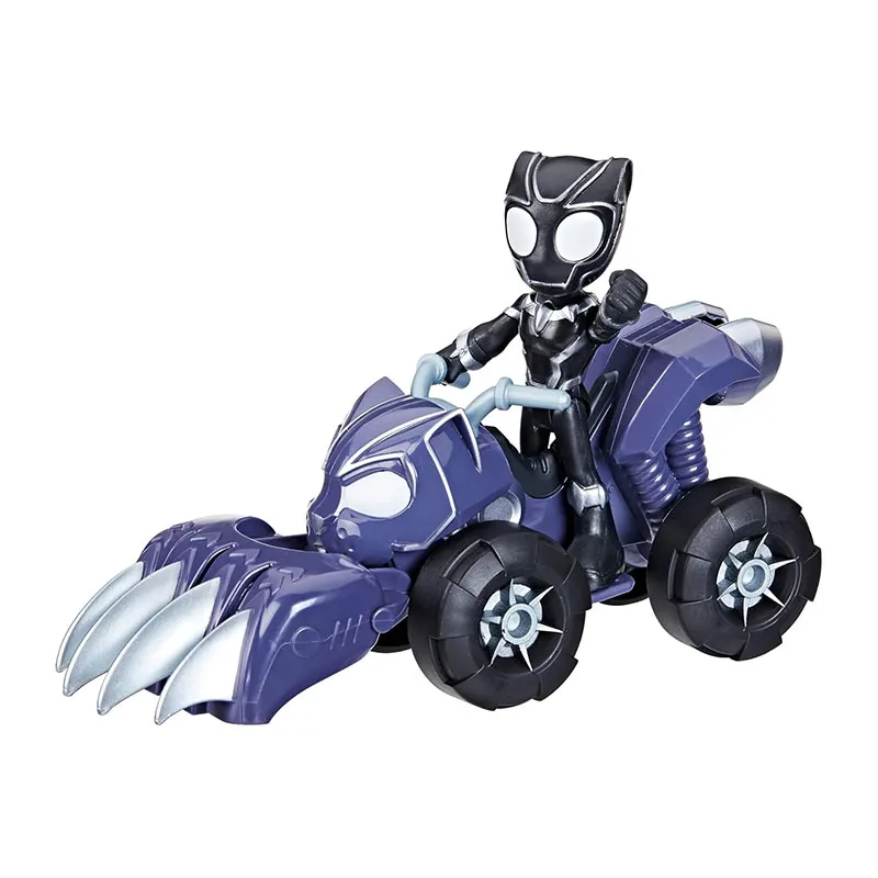 Coffret Black Panther & moto Spidey - 36m+-1