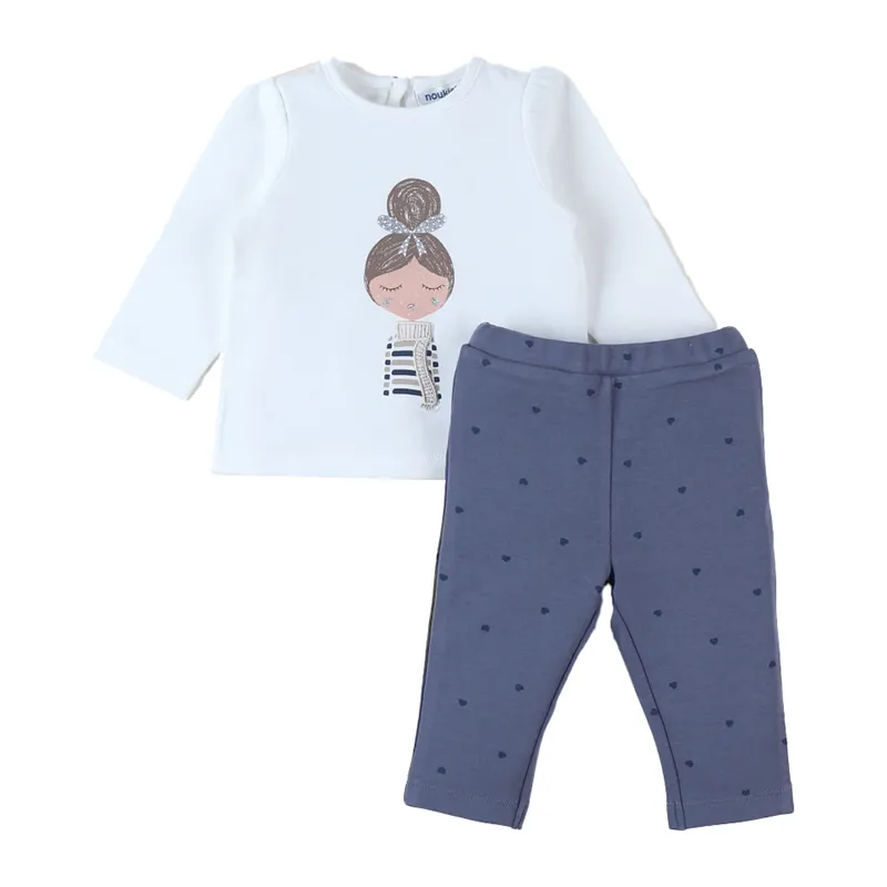 Ensemble Jersey - Blanc-1