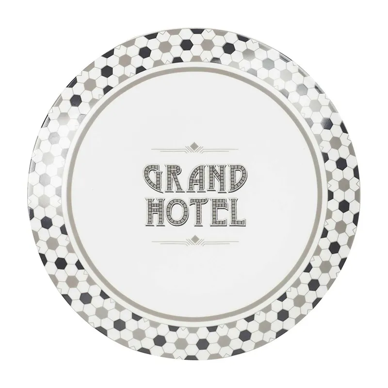 6 Assiettes Grand Hôtel - ø20cm-1