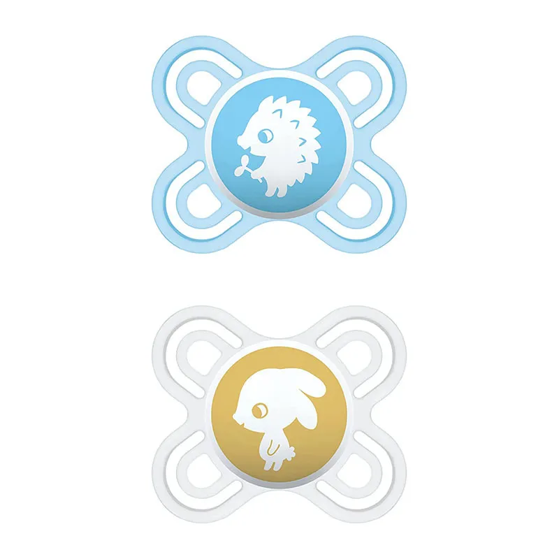 2 Sucettes Perfect Naissance Bleu + Boite - 0m+-0