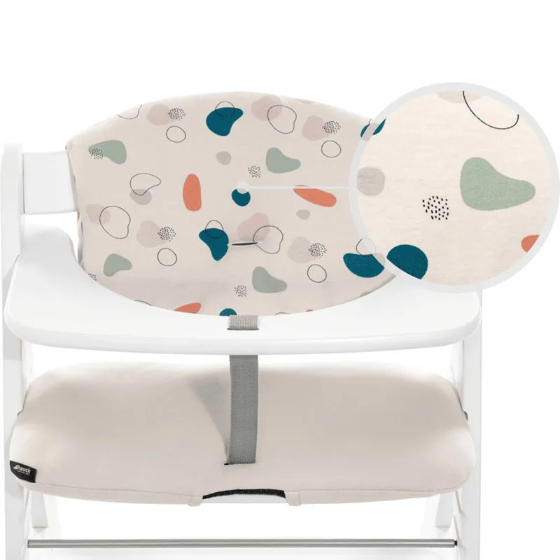 Coussin d'assise pour chaise haute Alpha+ Select Jersey Organic - 6m+-1