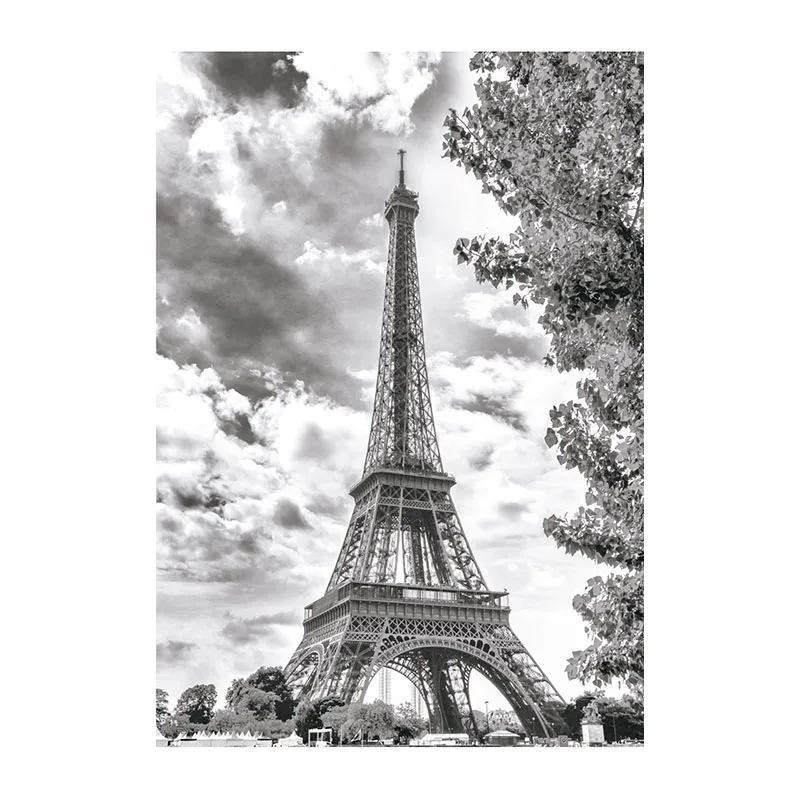 Puzzle 500pcs Tour Eiffel noir & blanc - 10+-1