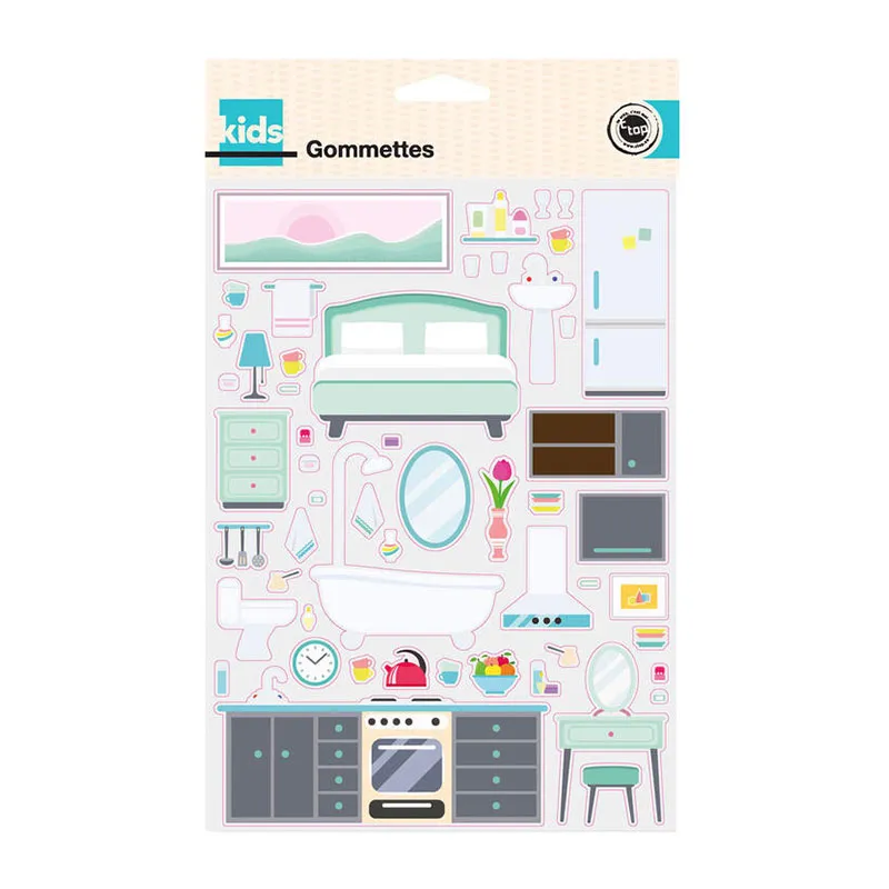 Gommettes Ecole & Apprentissage - 264pcs-12