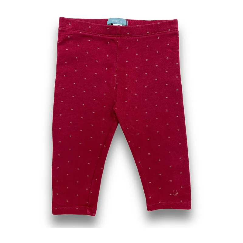 Legging - 9 mois - OKAIDI/OBAIBI - Rose-0