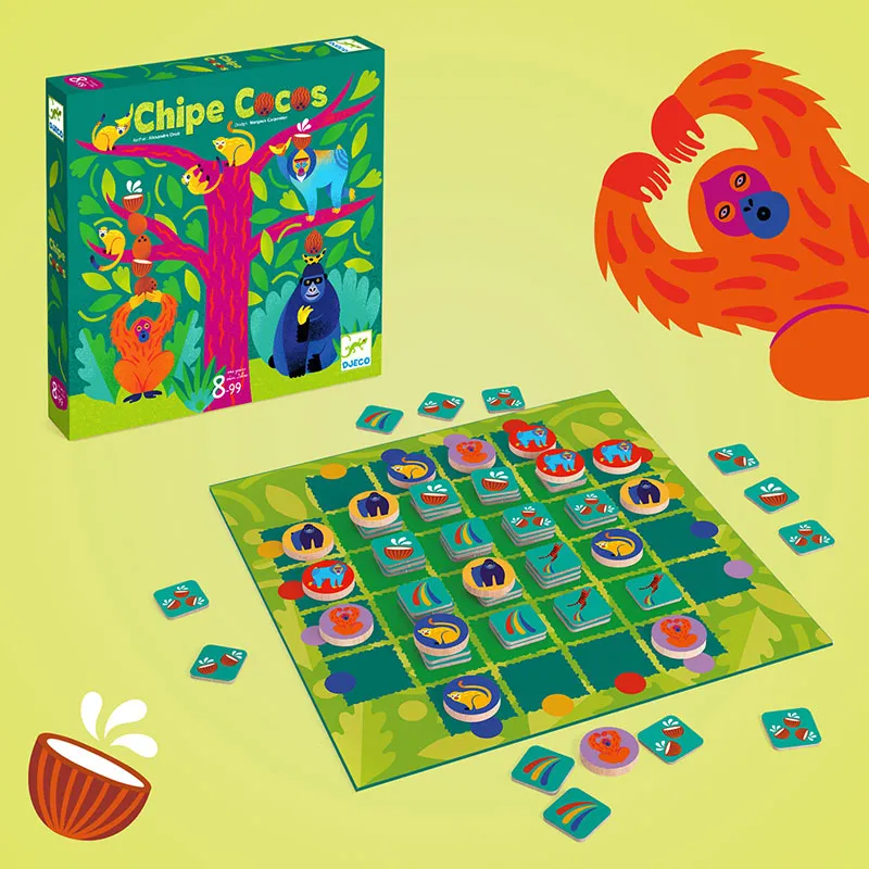 Jeu de stratégie Chipe Cocos - 8+-2