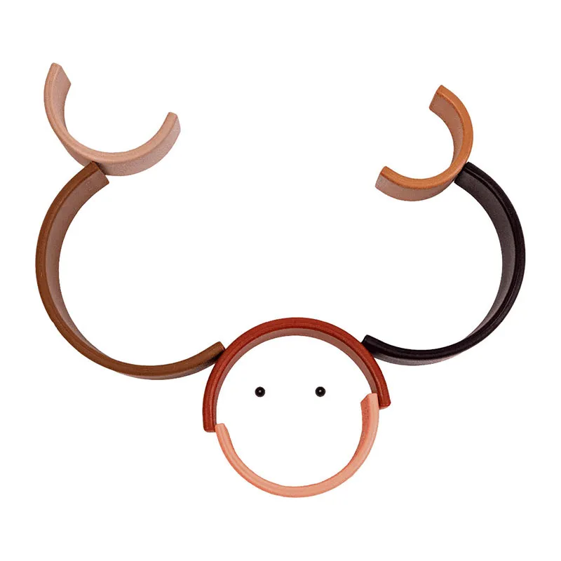 Jouet Silicone Petit arc-en-ciel Diversity - 0m+-7