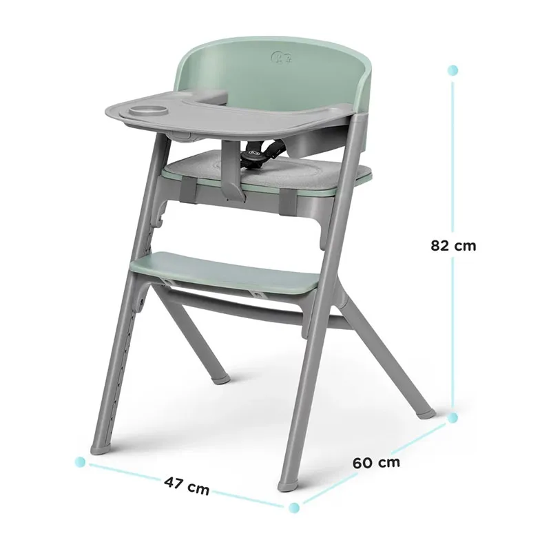 Chaise haute Livy & Calmee Vert - 6m+-1
