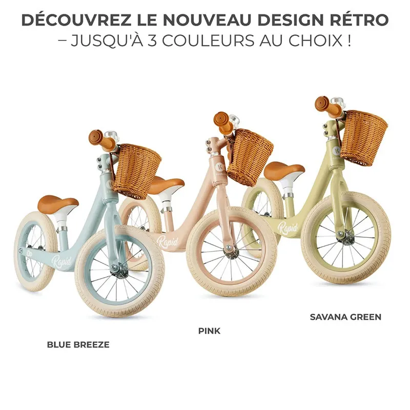 Draisienne Rapid 2 Vert - 24m+-7