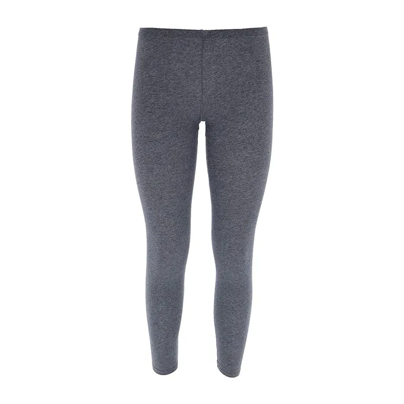 Legging Femme Coton Biélastique - Gris chiné-0