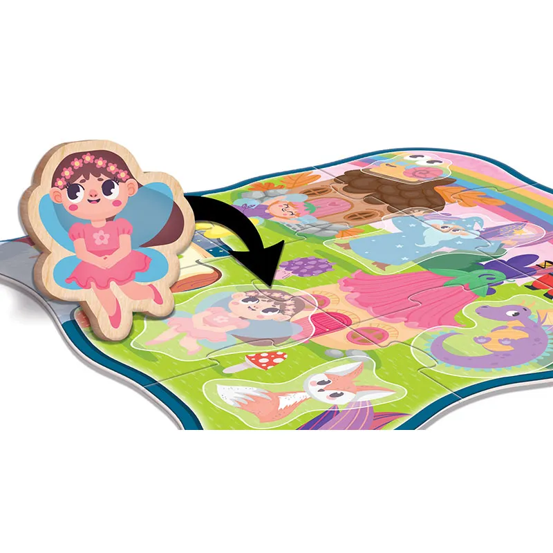Puzzle Bois Dream 15pcs Montessori Baby - 12m+-3