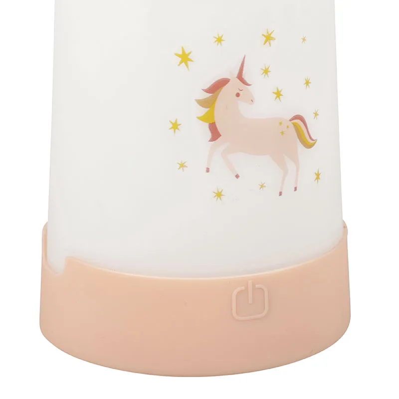 Veilleuse nomade Licorne - Rose-2