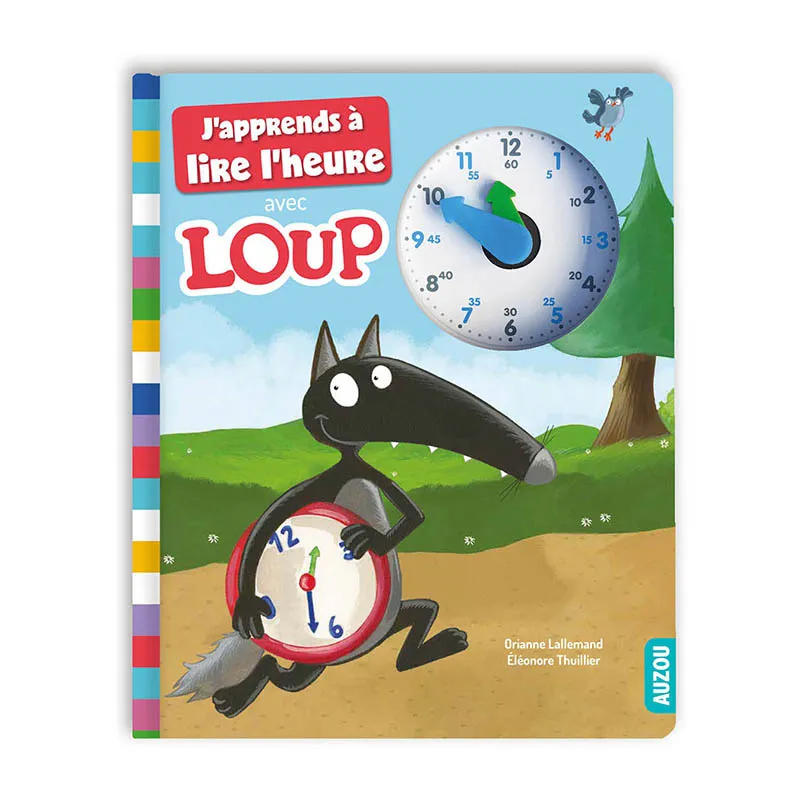 J'apprends à lire l'heure avec Loup - 36m+-0