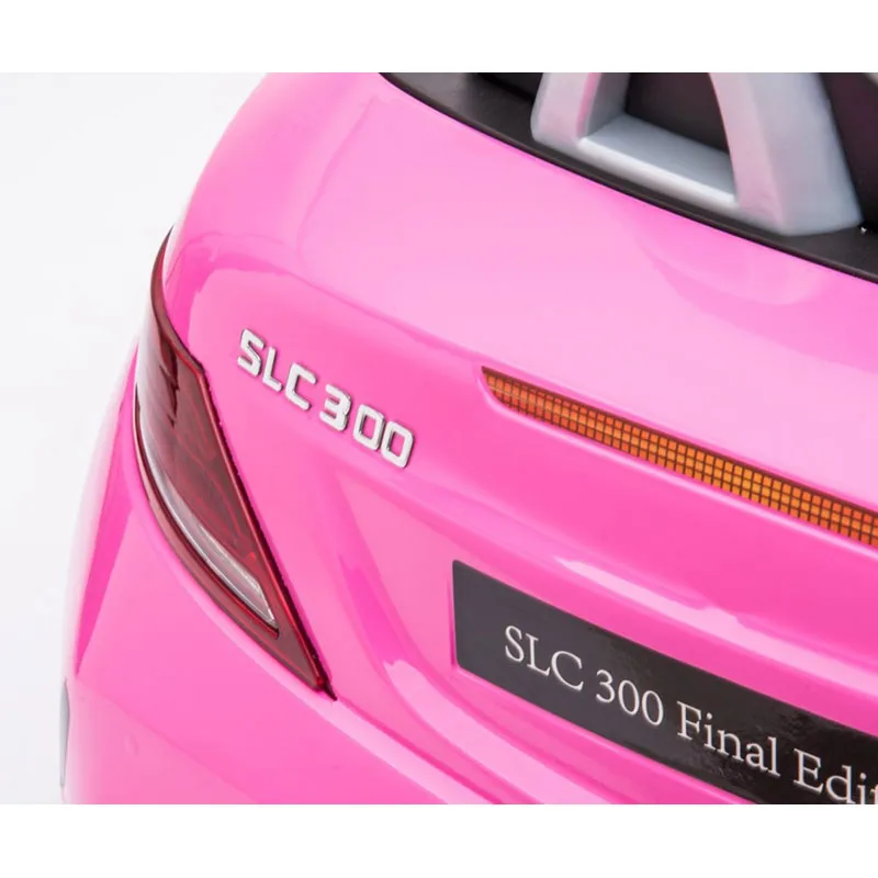 Voiture à batterie Mercedes-Benz SLC Rose - 36m+-8