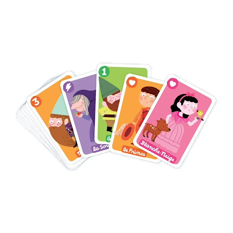 Jeu de cartes Blanche Neige 40pcs - 4+-2