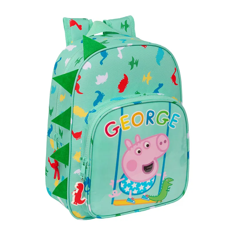 Sac à dos 2 compart. Peppa Pig Gorge - 34cm-0