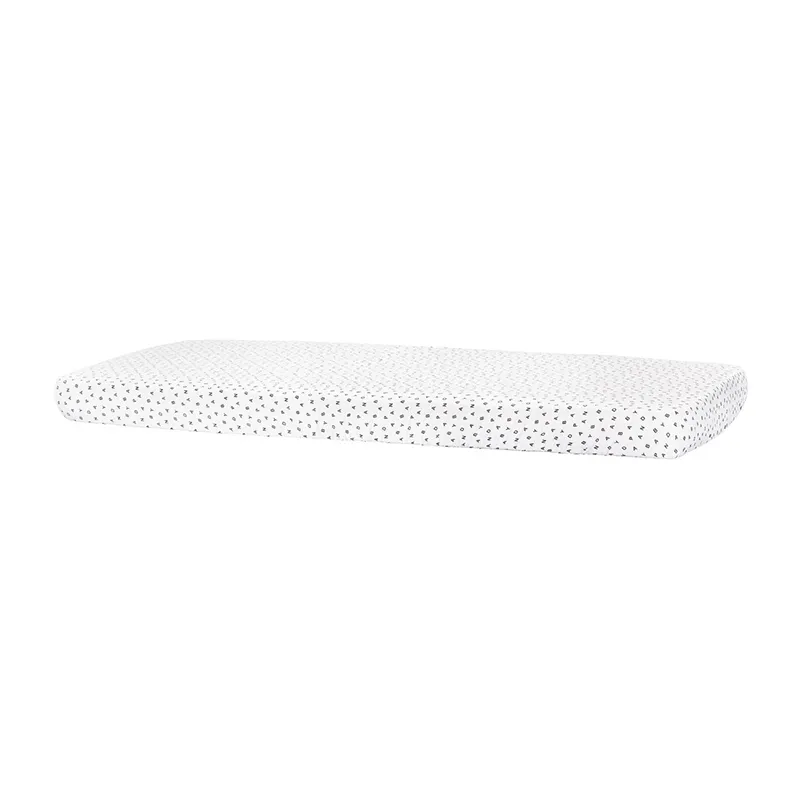 2 Draps-housse Lange Coton Bio Chao Chao - 12x70x140cm-1