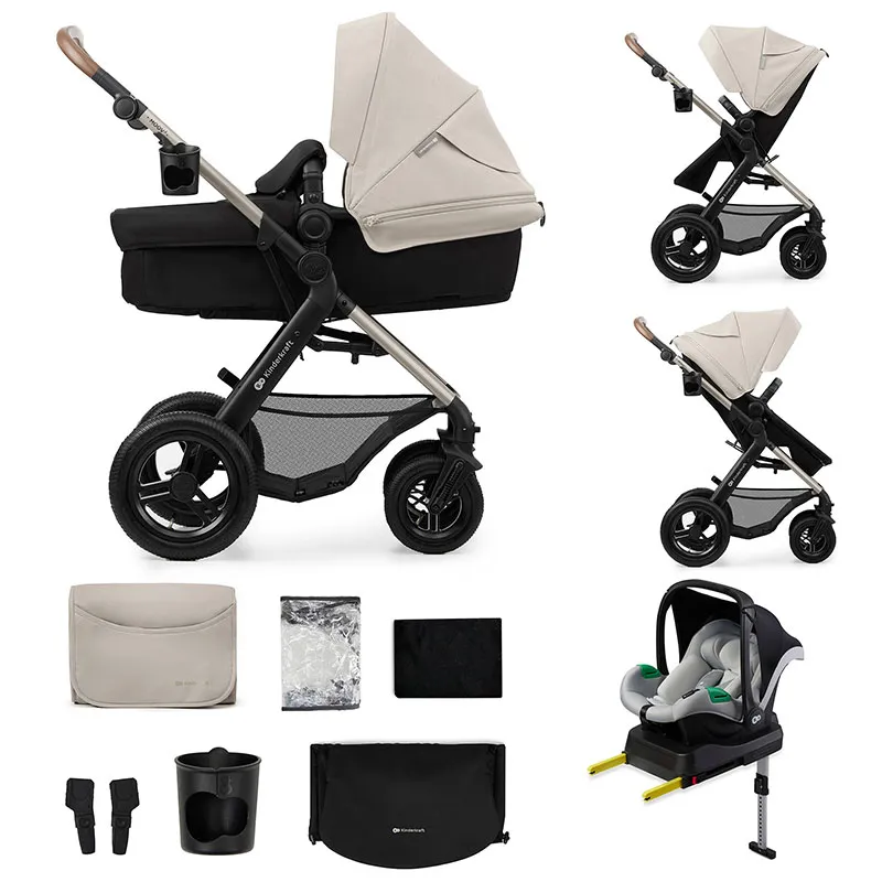 Poussette Moov 2 Air 4en1 Gris - 0m+-7