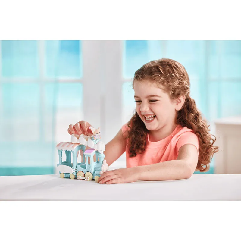 Petit train à vapeur & bébé fennec - 2pcs-7