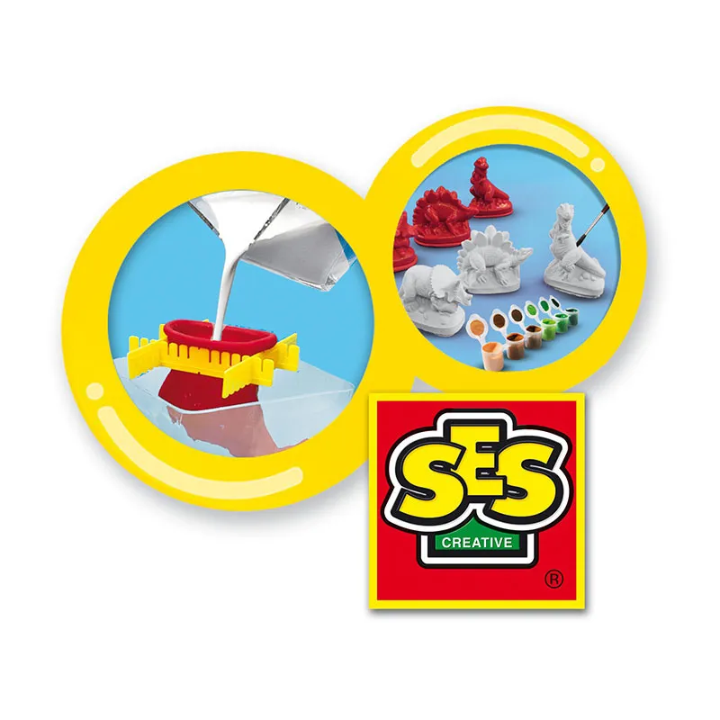 Moulage & peinture Dinosaures - 5+-3