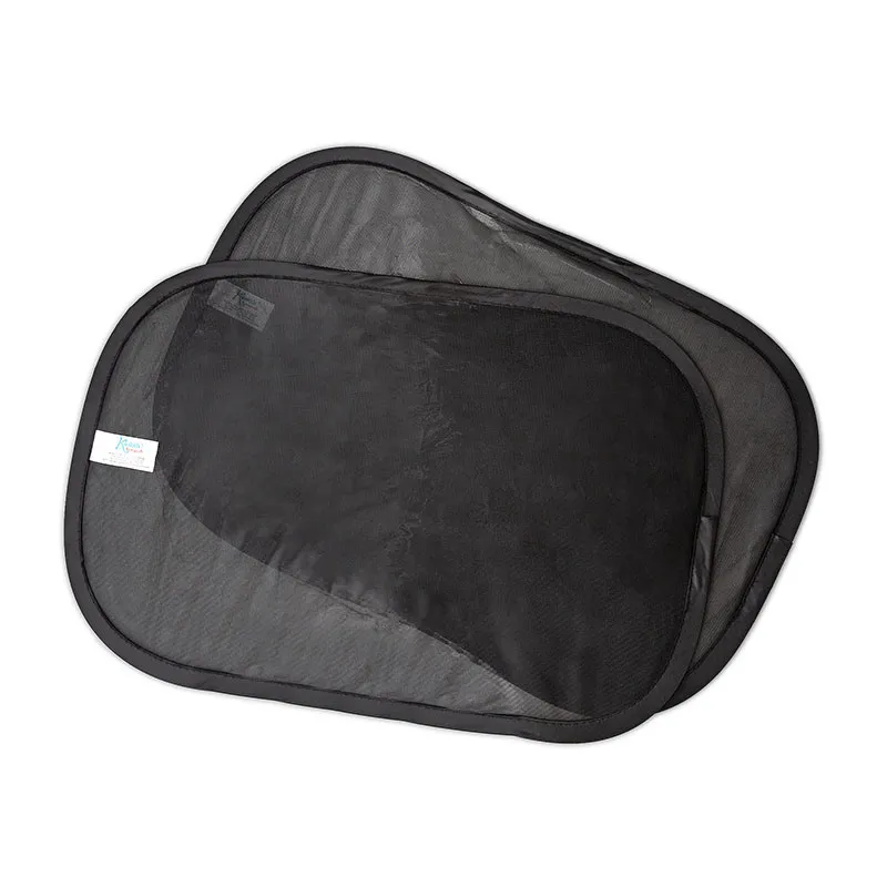 Grand pare-soleil de voiture Noir - 2pcs-1