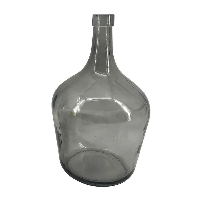 2 Vases bonbonne Gris - 15x25.5x15cm-2