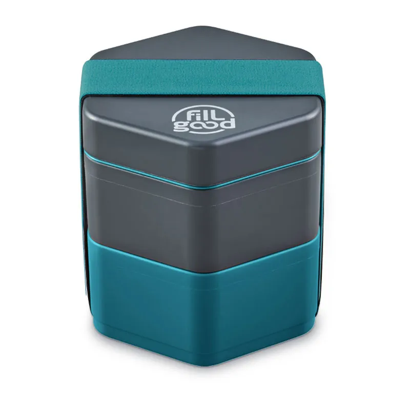 Bento matière végétale Bleu - 2x500ml-0