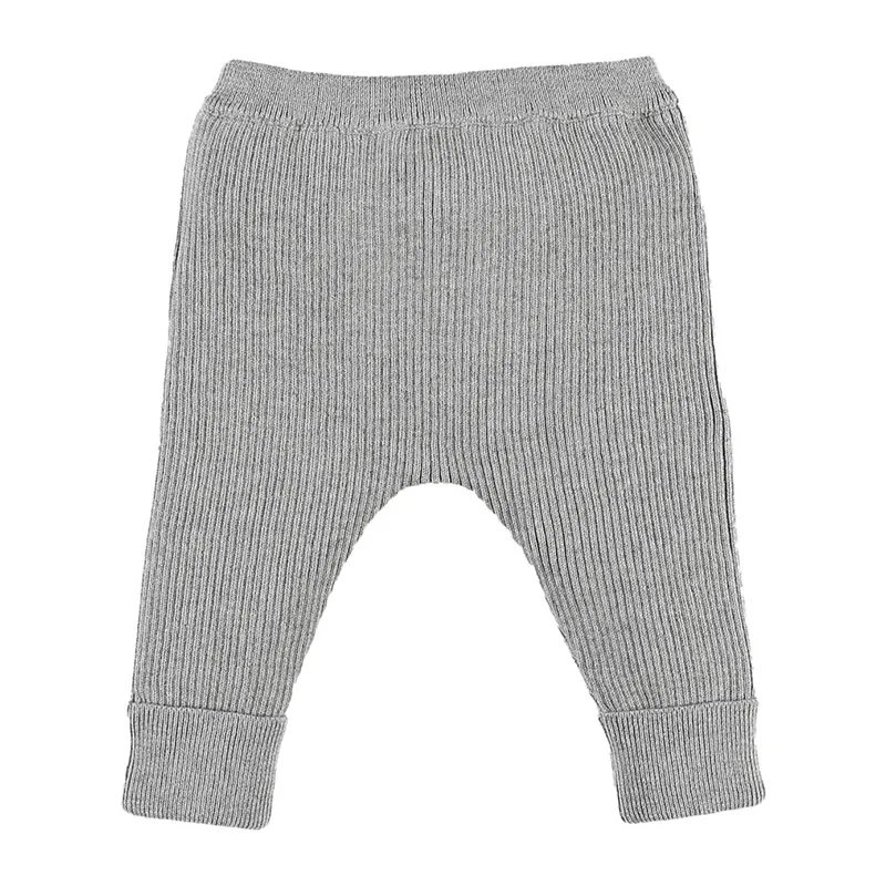 Legging  tricot BIO - Gris-2