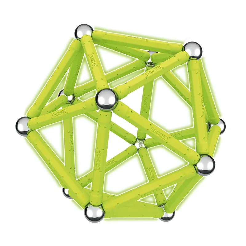 Jeu de construction magnét. Glow 64pcs - 3+-2