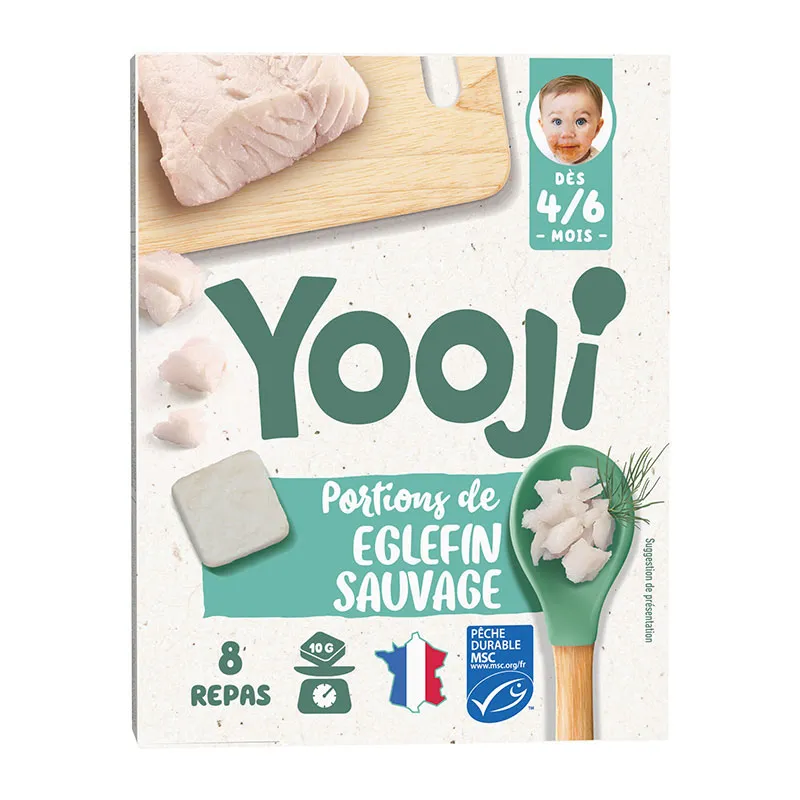 Pack Mes 1er Hachés de Viandes Bio et Poissons Sauvages MSC - 50 repas - 4m+-5