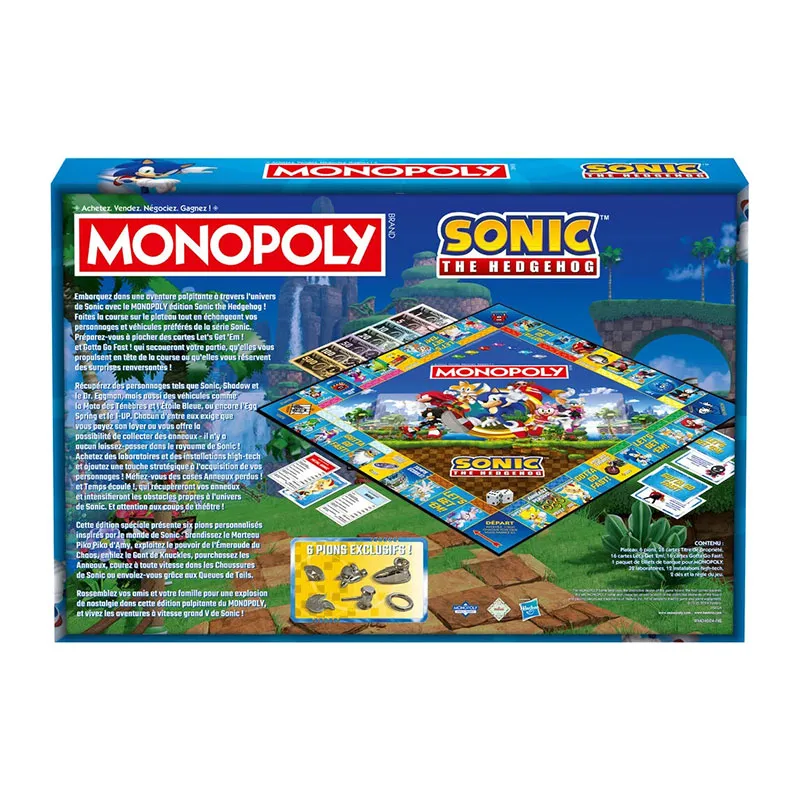 Monopoly Sonic le hérisson - 8+-5