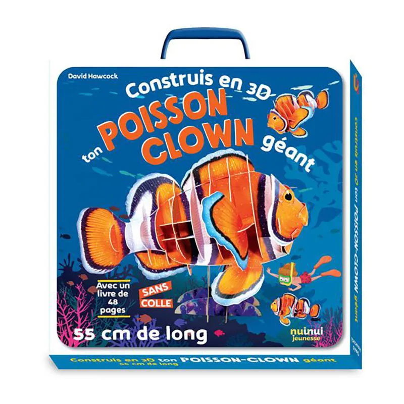 Construit en 3d ton poisson clown - 6+-0