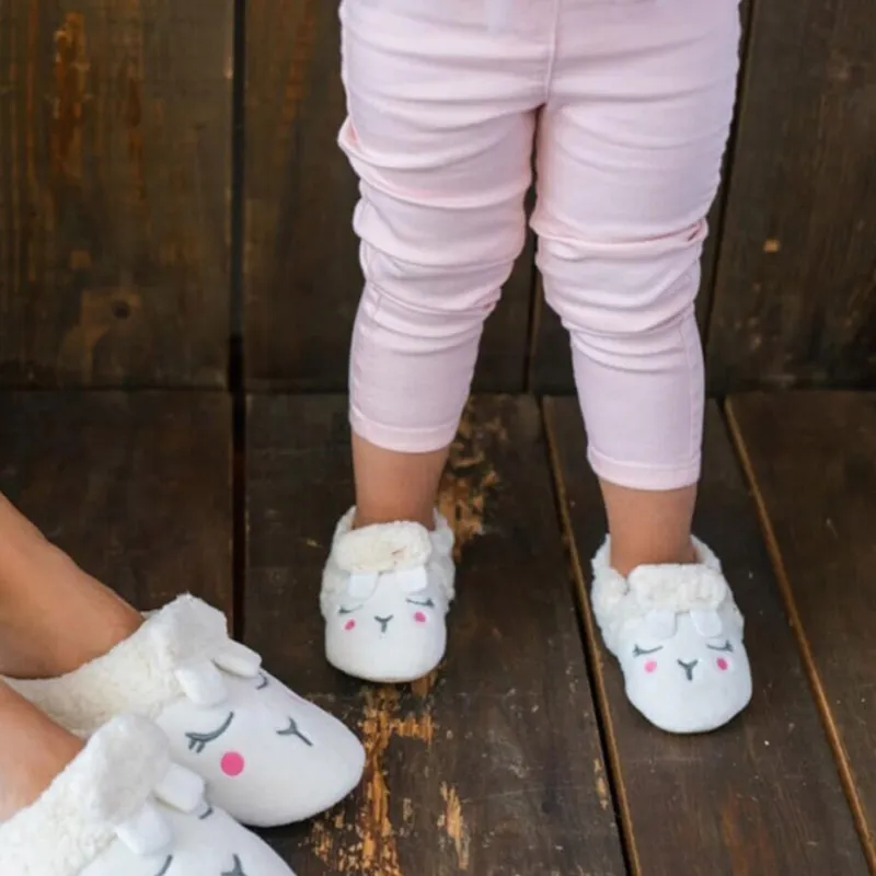 Chaussons Bébé Mouton - Écru-0