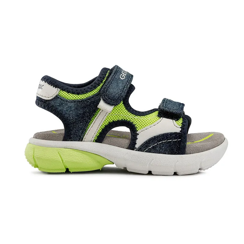 Sandales Flexyper - Fluo Jaune/Marine-1