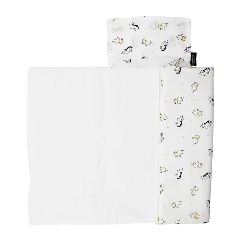 Matelas à langer nomade Peluche & pompon - 46x68cm-1