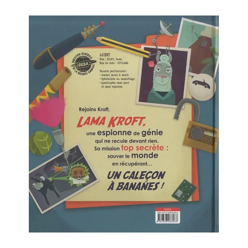 Lama Kroft et le vol du caleçon - 36m+-1