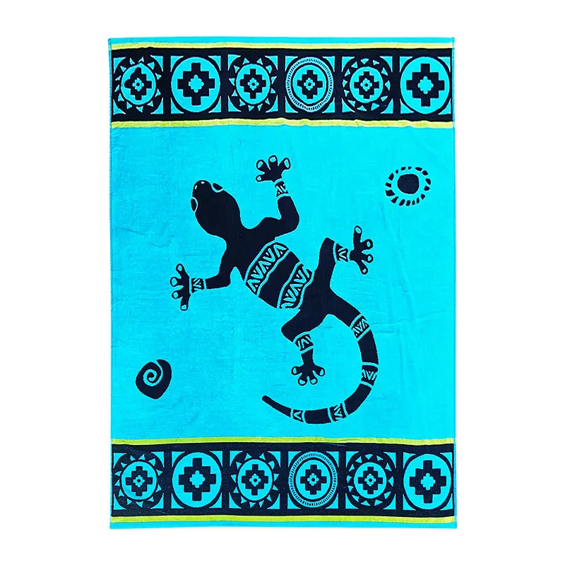Drap de plage Guadalmar Bleu - 140x180cm-1