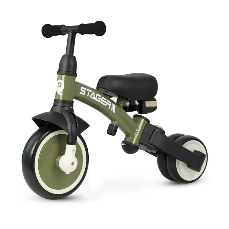 Tricycle Stager 3in1 Vert - 24m+-2