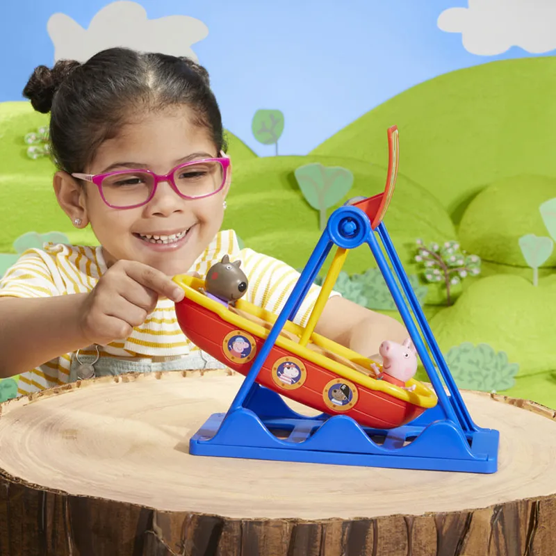 Manège Bateau Pirate & 2 Figurines Peppa Pig - 36m+-0