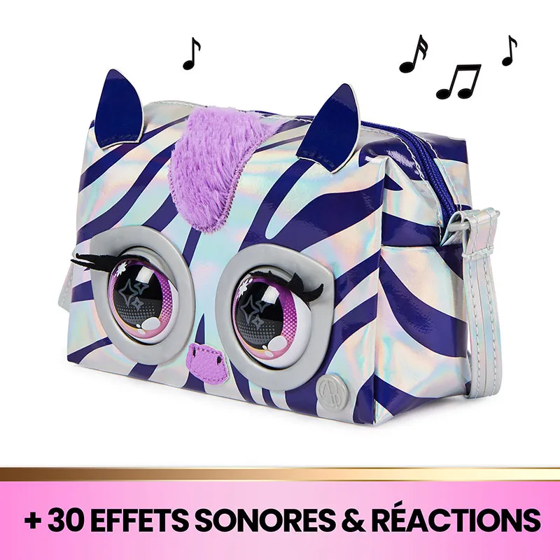 Sac à main interactif Zèbre Purse Pets - 5+-1