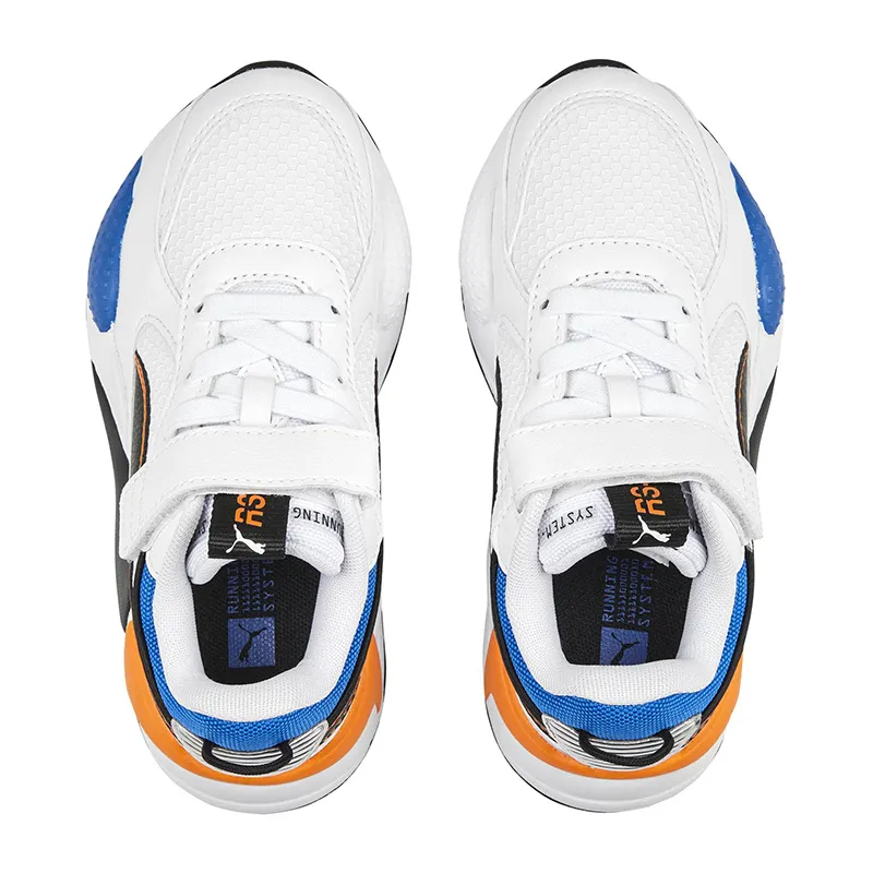 Baskets Garçon Rs-X Eos Ac+ Puma - Blanc/Bleu/Orange-4